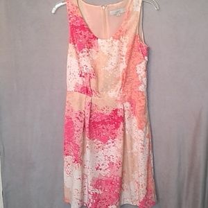 Loft Floral Print Dress